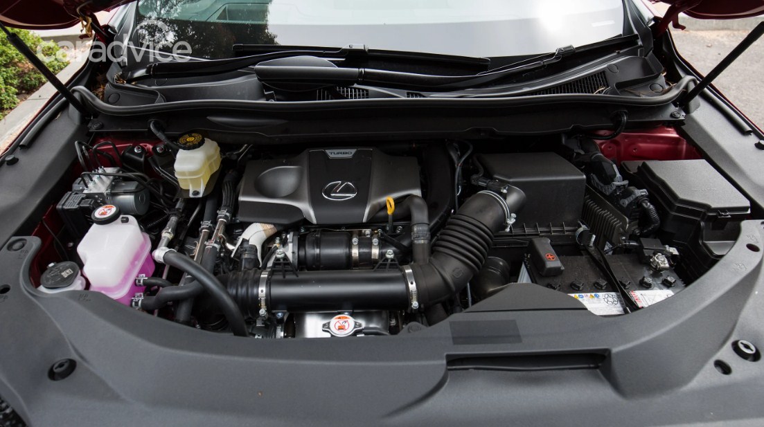 động cơ turbo 2.0 trên lexus rx200t 2018