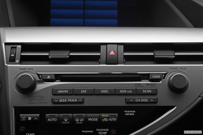 hệ thống giải trí trung tâm Lexus RX350 2012