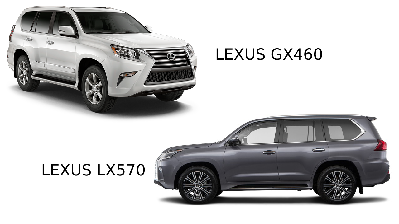Lexus GX460 vs Lexus LX 570: Sự khác biệt là gì?