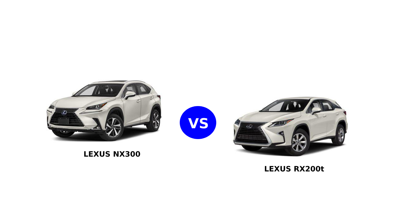 so sÃ¡nh lexus nx300 vÃ  rx200t