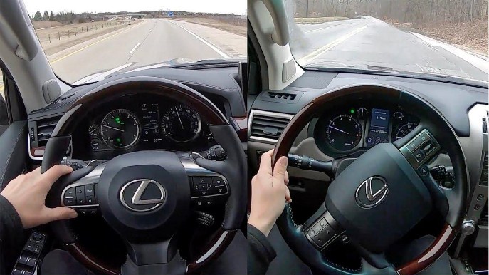 So sánh Lexus GX460 vs Lexus LX 570 về nội thất
