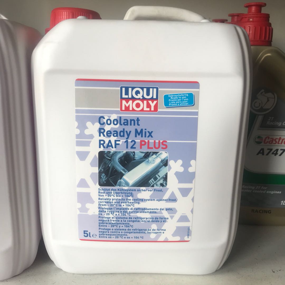 liqui moly là loại nước làm mát ô tô tốt, được đông đảo tài xế ưa dùng