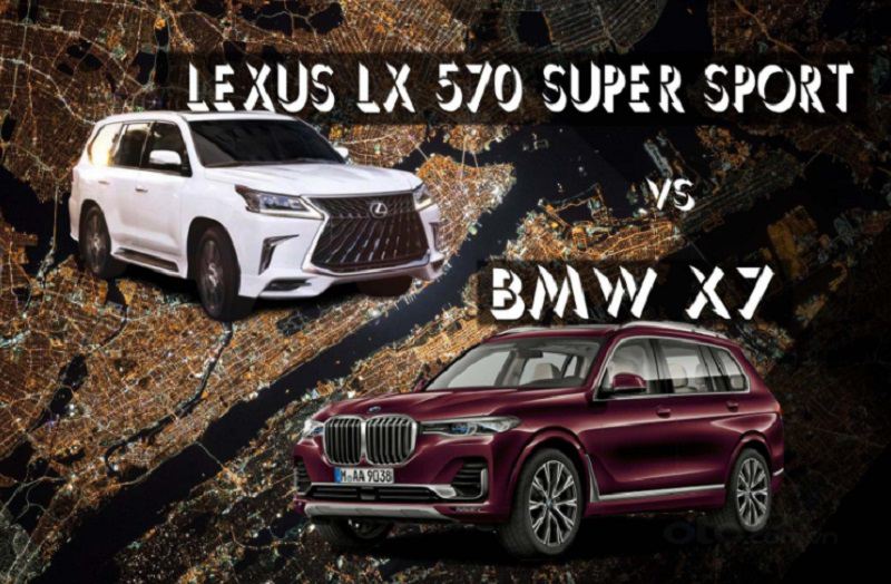 LX570 Super Sport 2020 với BMW X7 2020