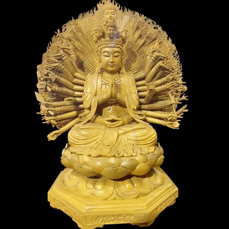 Tượng Phật Quan Âm nghìn mắt, nghìn tay giúp phổ độ chúng sinh