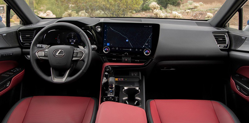 Khoang cabin xe Lexus NX 2022 cũng gây được nhiều ấn tượng