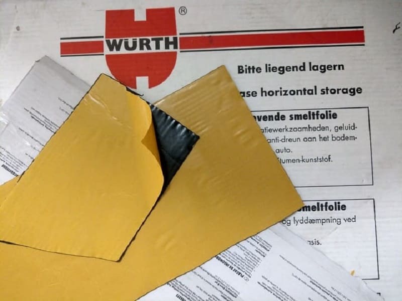Cách âm Wurth là một vật liệu chống ồn đến từ CHLB Đức