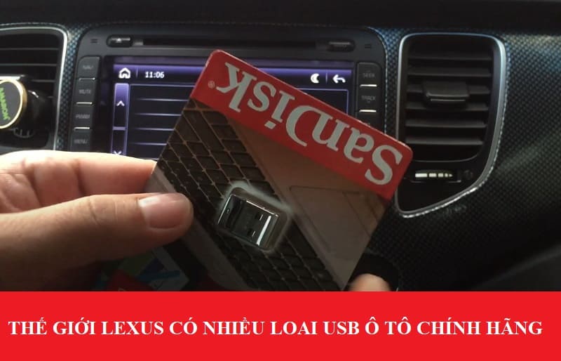 Thế giới Lexus - Đơn vị số 1 chuyên độ USB xe hơi
